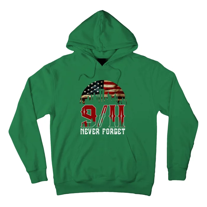 Never Forget September 11 2001 Memorial Day Hoodie