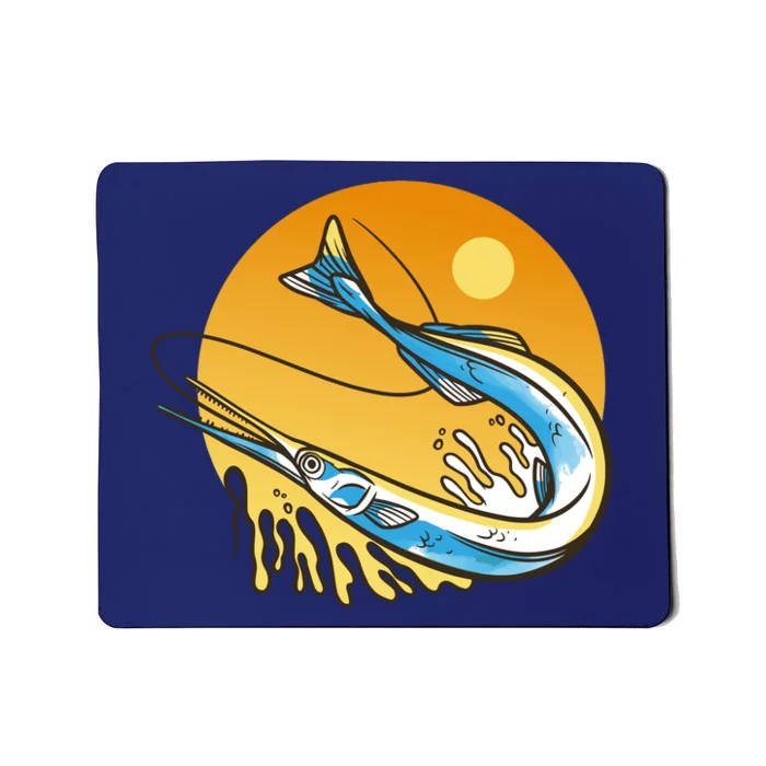 Needle Fish Sunset Mousepad