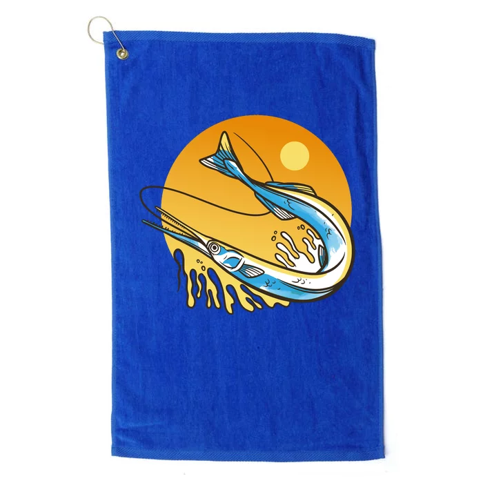 Needle Fish Sunset Platinum Collection Golf Towel