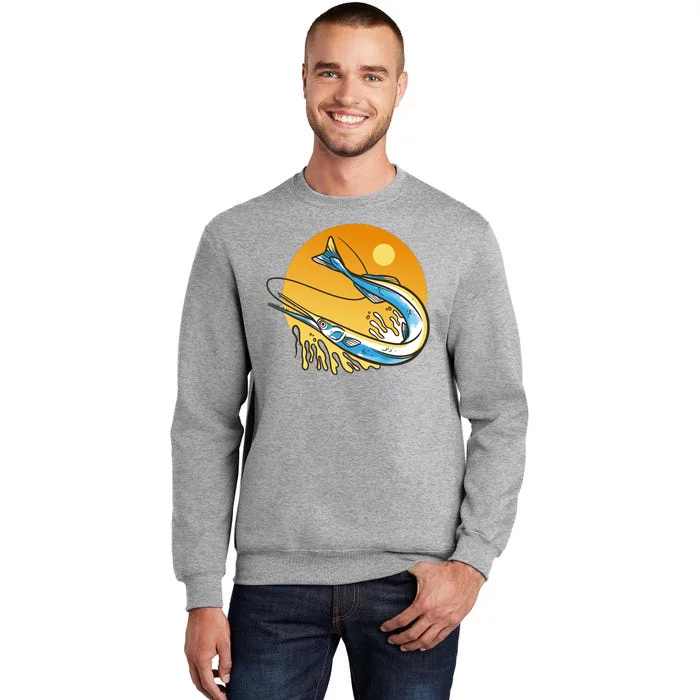 Needle Fish Sunset Sweatshirt