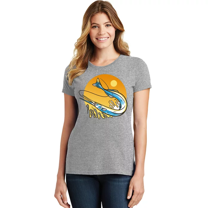 Needle Fish Sunset Women's T-Shirt