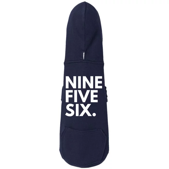 NINE FIVE SIX Area Code 956 Laredo TX Texas USA Doggie 3-End Fleece Hoodie