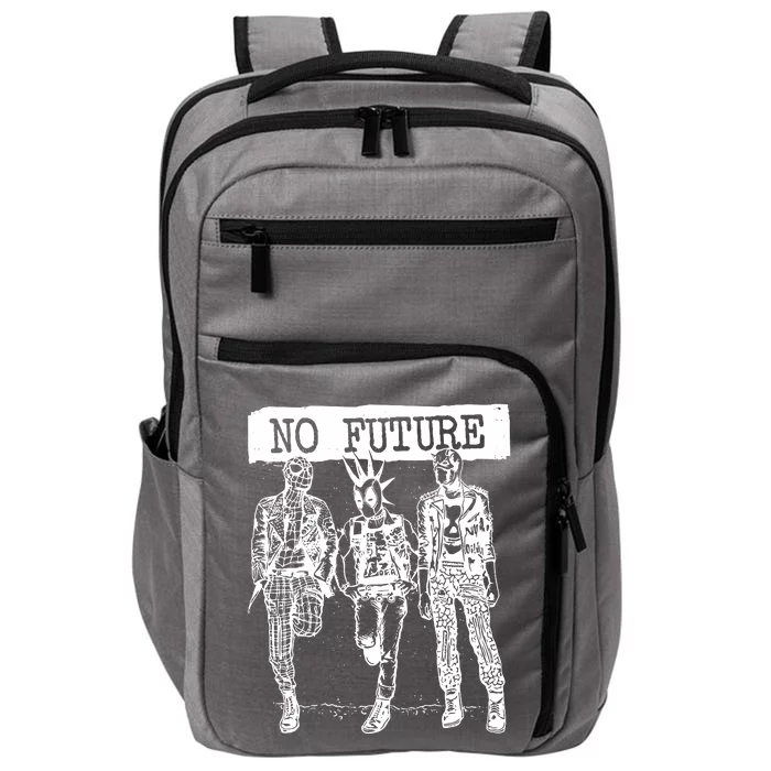 No Future Superhero Punk Impact Tech Backpack