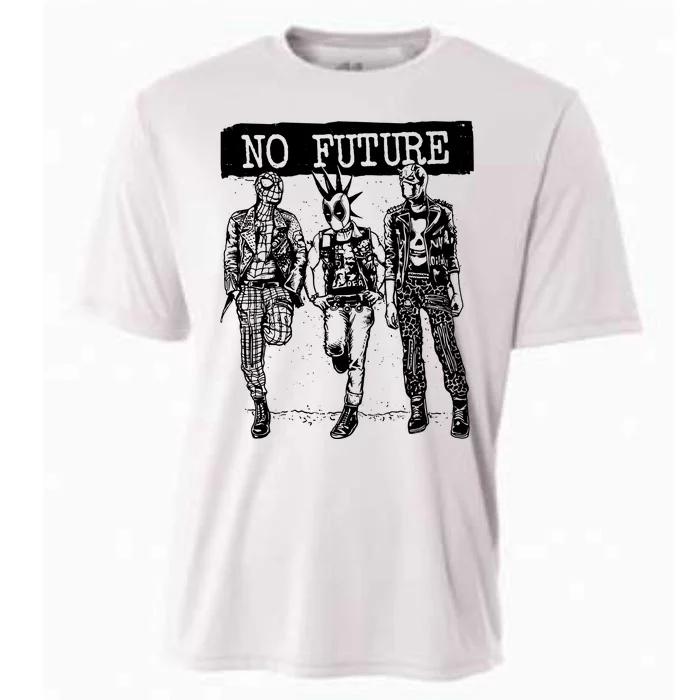 No Future Superhero Punk Cooling Performance Crew T-Shirt