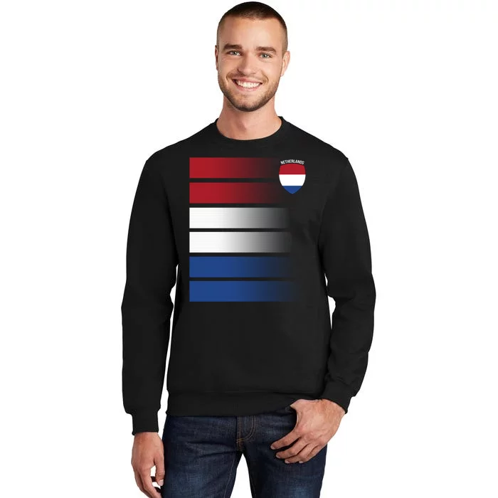 Nederland Flag Sport Logo Sweatshirt