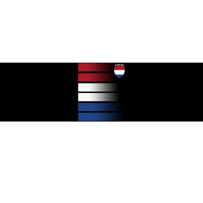 Nederland Flag Sport Logo Bumper Sticker