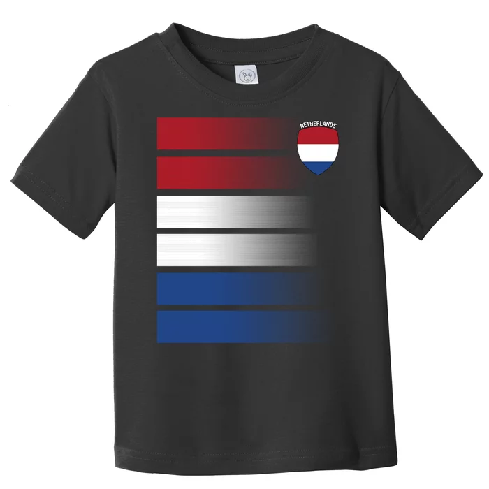 Nederland Flag Sport Logo Toddler T-Shirt