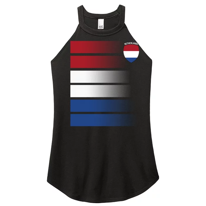 Nederland Flag Sport Logo Women’s Perfect Tri Rocker Tank