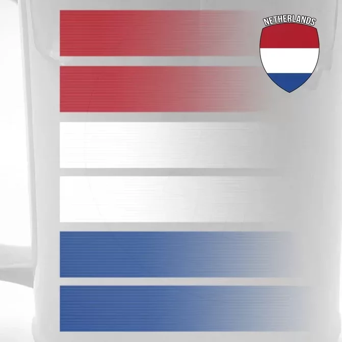 Nederland Flag Sport Logo Front & Back Beer Stein