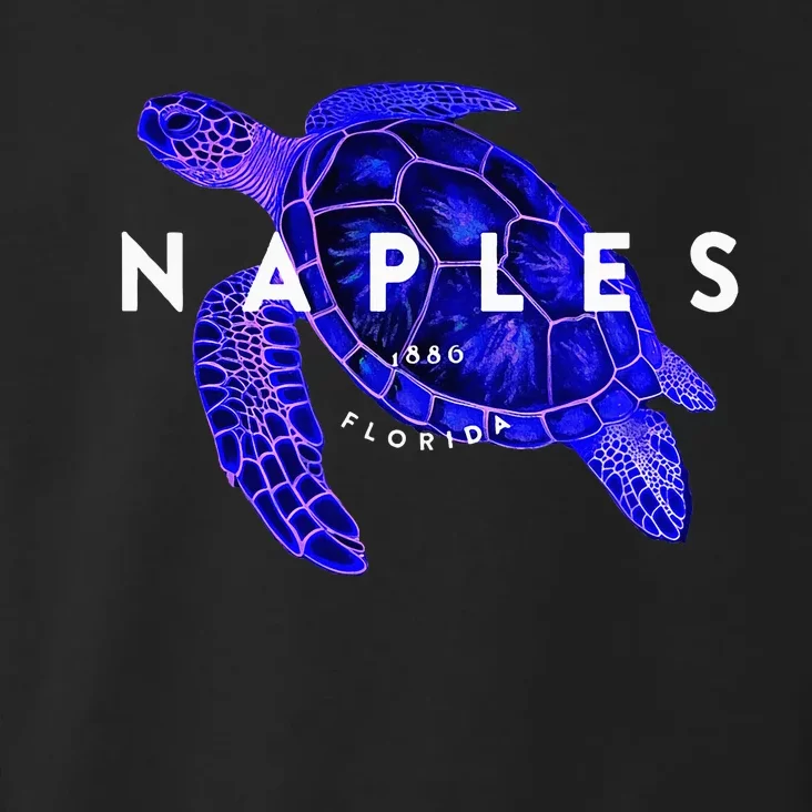 Naples Florida Sea Turtle Scuba Dive Retro Vacation Beach Toddler Hoodie