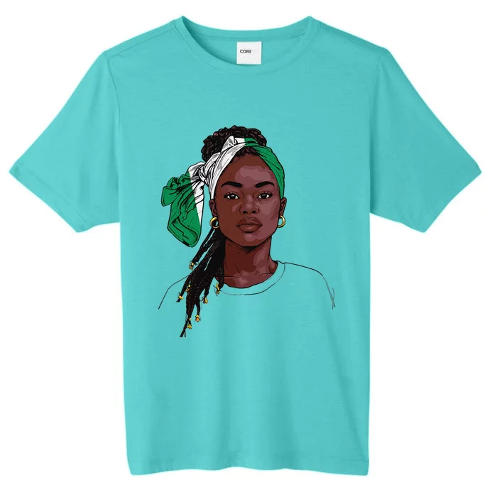 Nigerian Flag Souvenirs Products Uniform For Women Nigeria ChromaSoft Performance T-Shirt