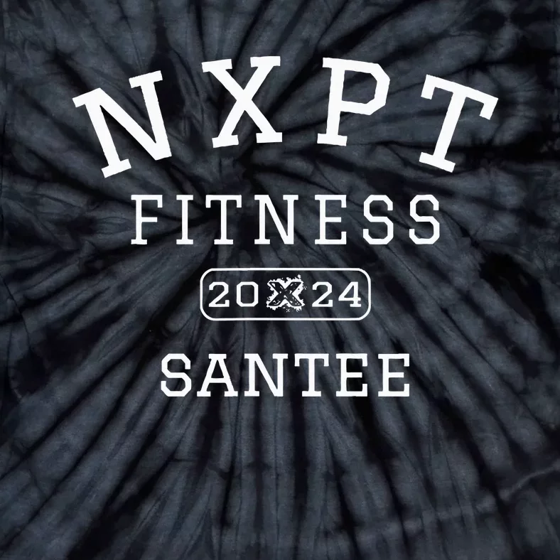 Nxpt Fitness Studio 2024 Retro College Style Santee Tie-Dye T-Shirt