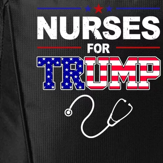 Nurses For Trump Political Election City Backpack