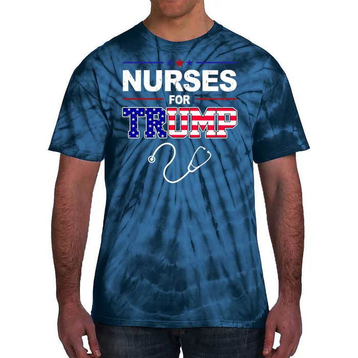 Nurses For Trump Political Election Tie-Dye T-Shirt