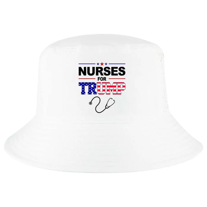 Nurses For Trump Political Election Cool Comfort Performance Bucket Hat