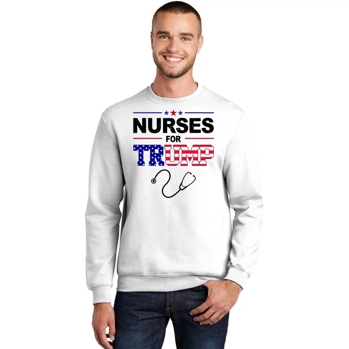 Nurses For Trump Political Election Sweatshirt