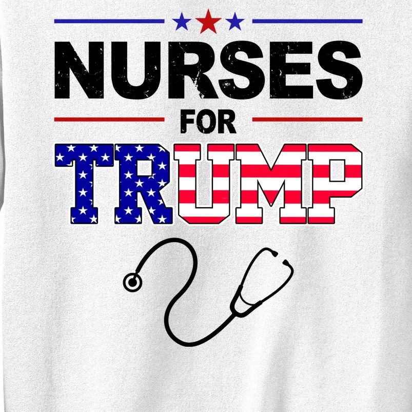 Nurses For Trump Political Election Sweatshirt