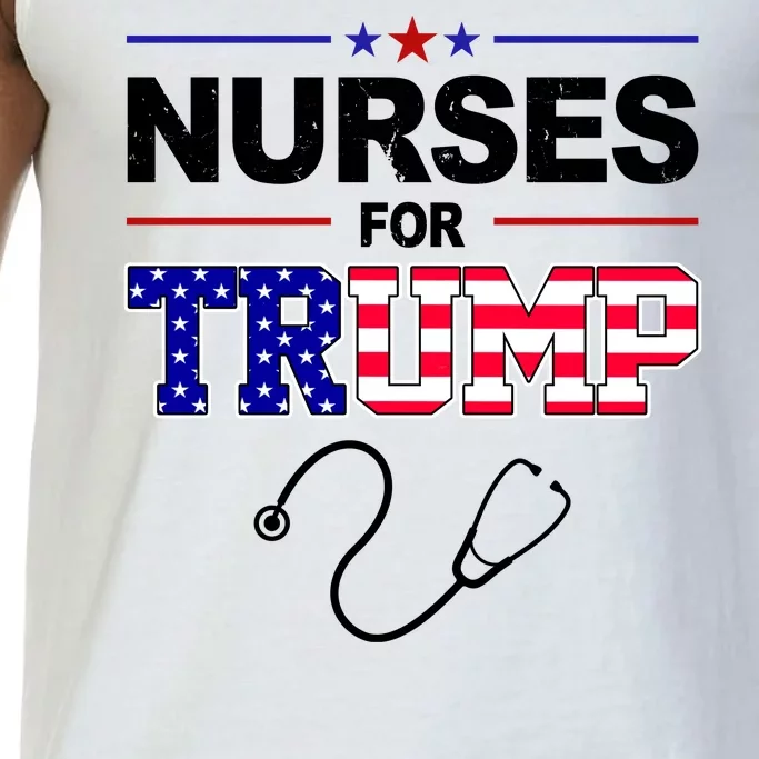 Nurses For Trump Political Election Comfort Colors® Tank Top