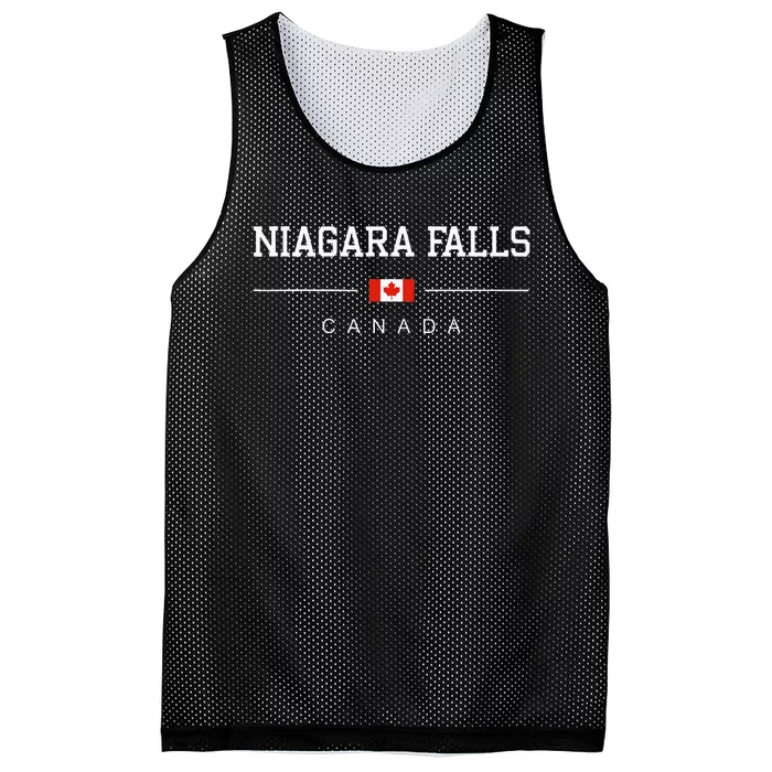 Niagara Falls Tourist Canada Niagara Falls Mesh Reversible Basketball Jersey Tank