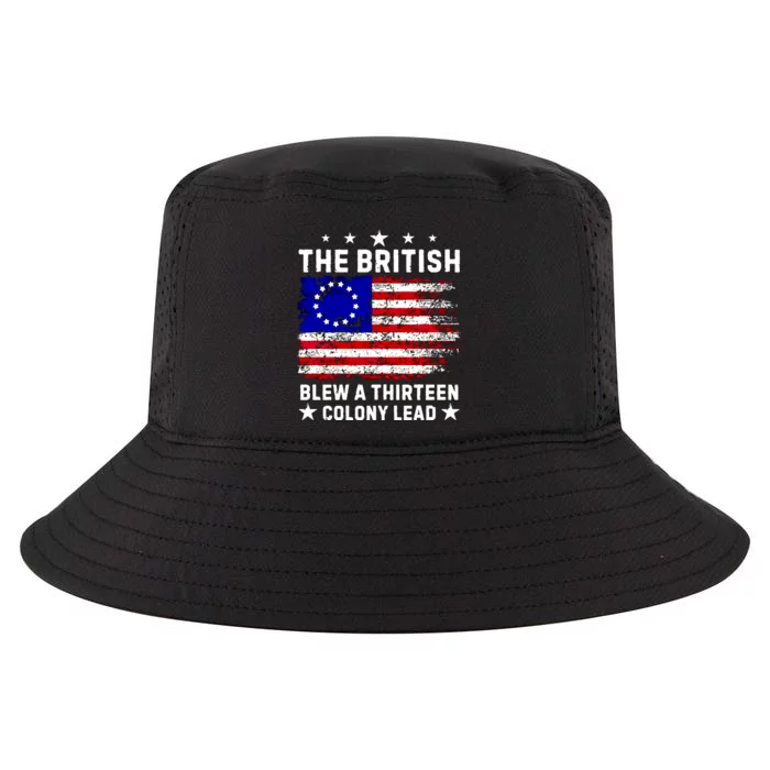 Never Forget The British Blew A Thirteen Colony Lead Cool Comfort Performance Bucket Hat