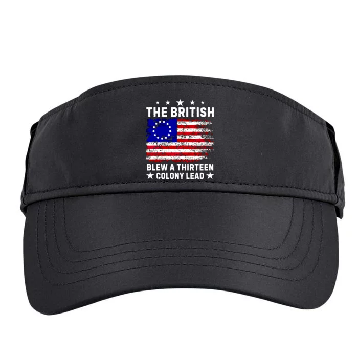 Never Forget The British Blew A Thirteen Colony Lead Adult Drive Performance Visor