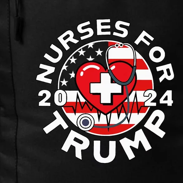 Nurses For Trump 2024 Daily Commute Backpack