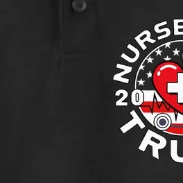 Nurses For Trump 2024 Dry Zone Grid Performance Polo