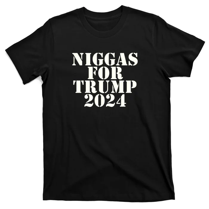 Niggas For Trump 2024 T-Shirt