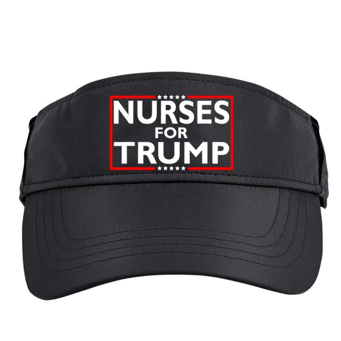 Nurses For Trump President Election 2024 Adult Drive Performance Visor