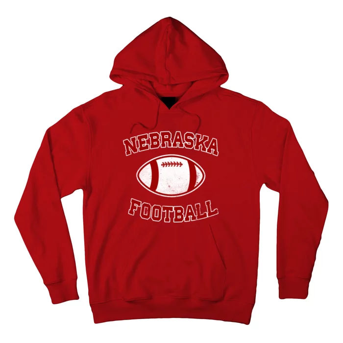 Nebraska Football Vintage Hoodie