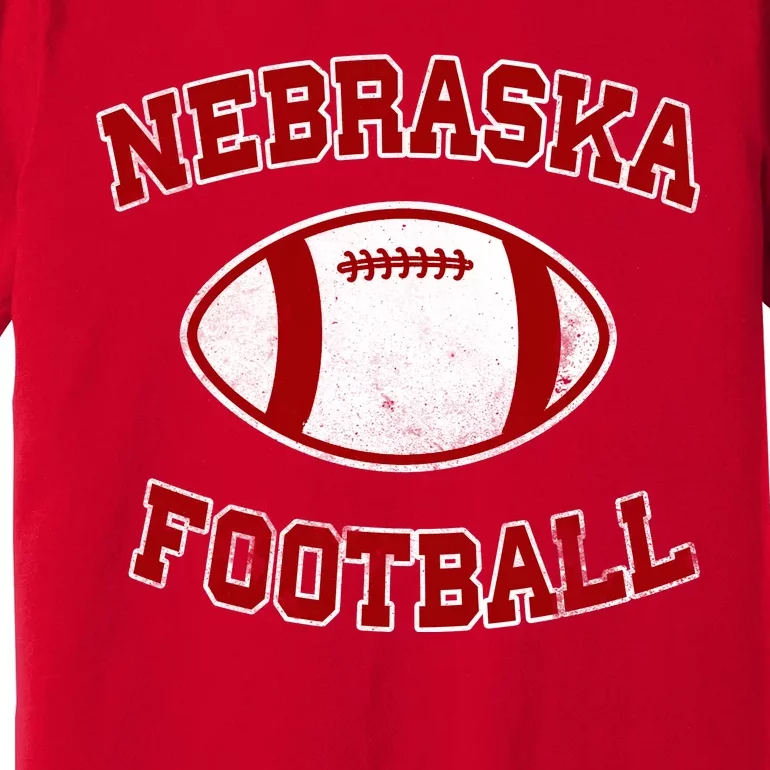 Nebraska Football Vintage Premium T-Shirt