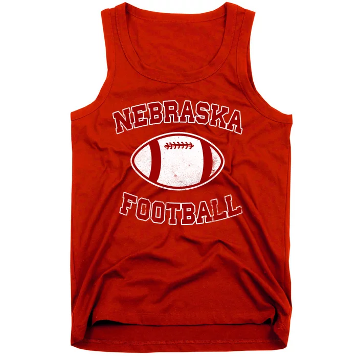 Nebraska Football Vintage Tank Top