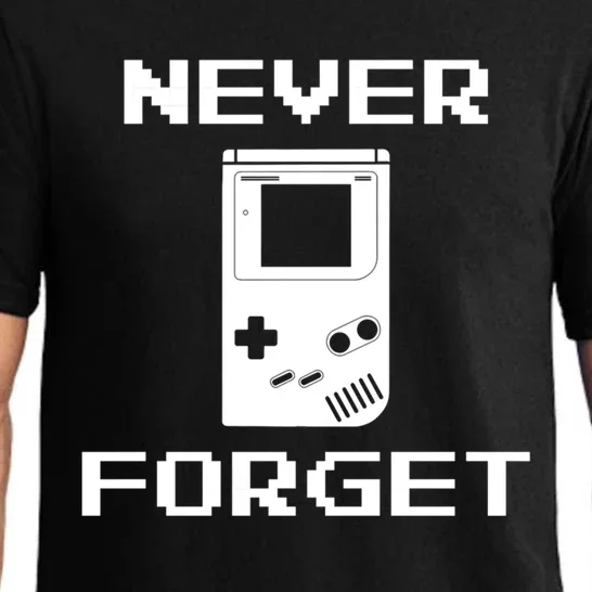 Never Forget Video Game Great Gift Gamers Geek Funny Gift Pajama Set