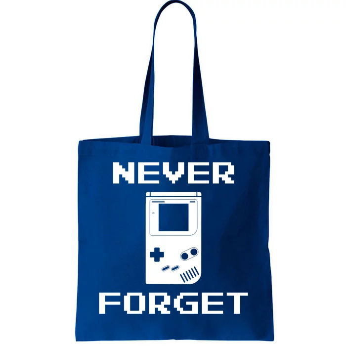 Never Forget Video Game Great Gift Gamers Geek Funny Gift Tote Bag