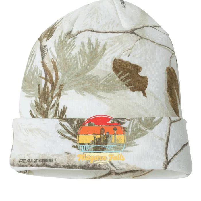 Niagara Falls Waterfall Vintage Matching Family Vacation Kati - 12in Camo Beanie