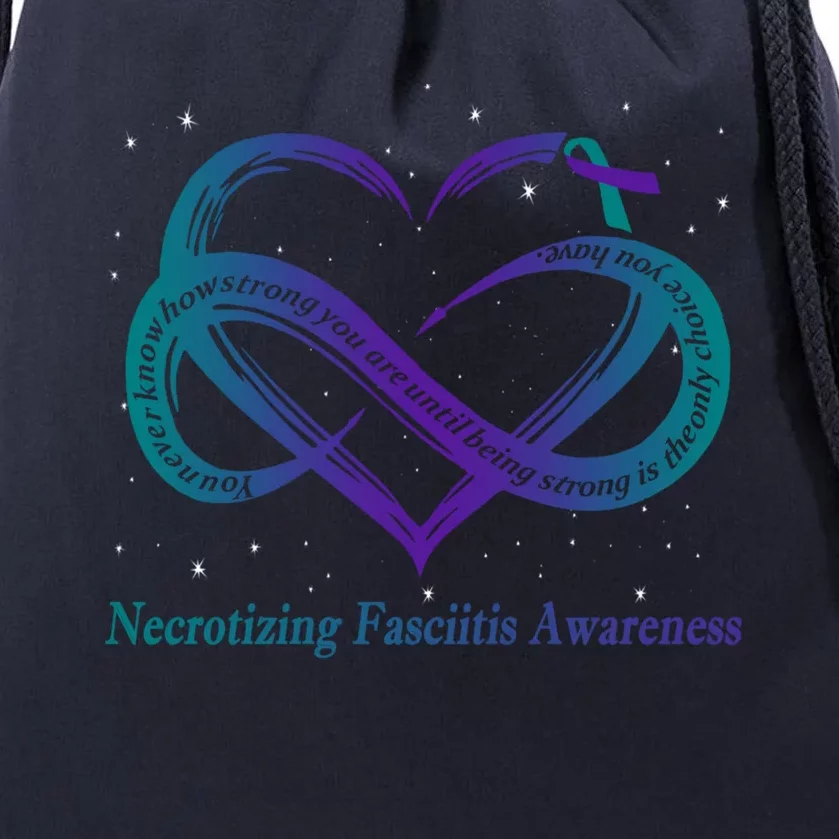 Necrotizing Fasciitis Warrior Gift Drawstring Bag