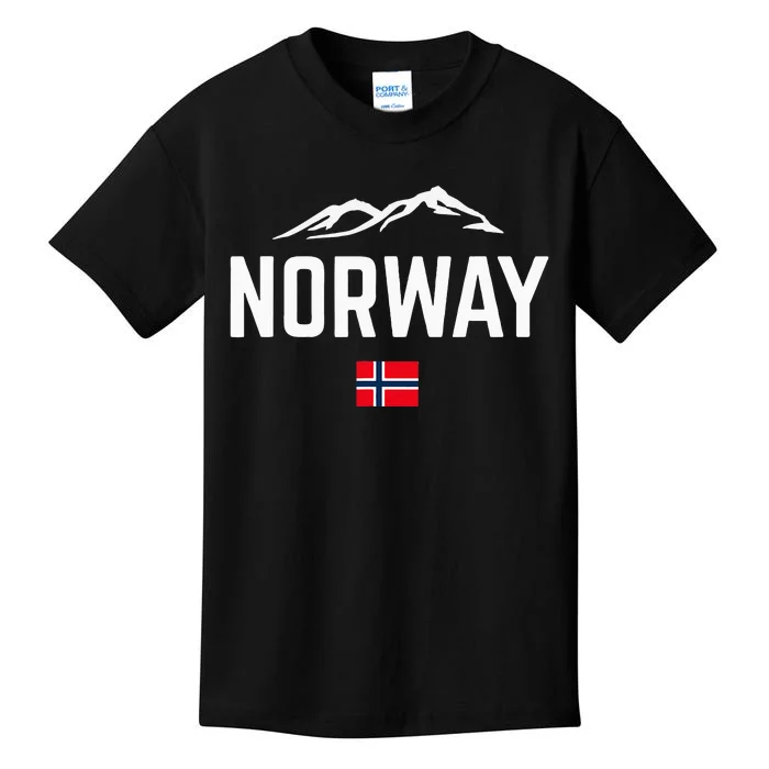 NORWAY Flag   Wo   NORWAY Kids T-Shirt