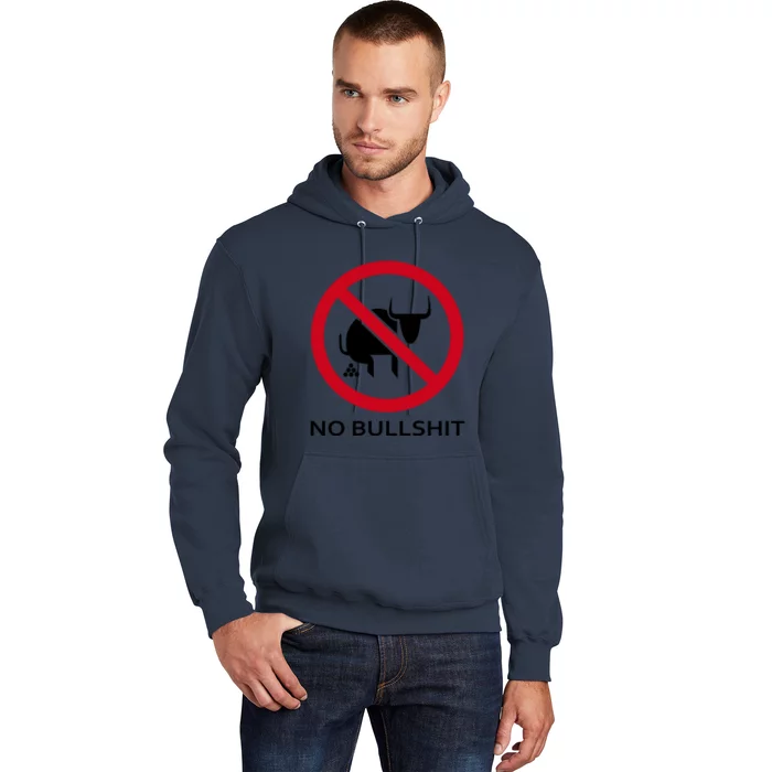 New Funny Word No Bullshit Design Hoodie