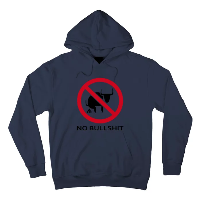 New Funny Word No Bullshit Design Hoodie