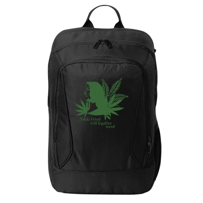 Nikki Fried Will Legalize Weed City Backpack