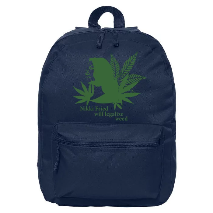 Nikki Fried Will Legalize Weed 16 in Basic Backpack