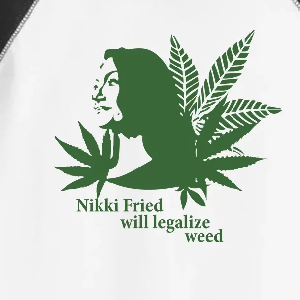 Nikki Fried Will Legalize Weed Toddler Fine Jersey T-Shirt