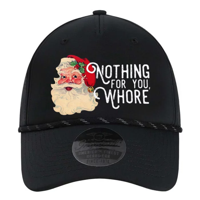 Nothing For You Whore Christmas Santa Performance The Dyno Cap