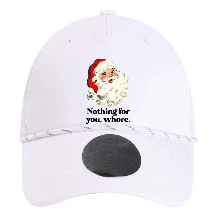 Nothing For You Whore Santa Christmas Performance The Dyno Cap