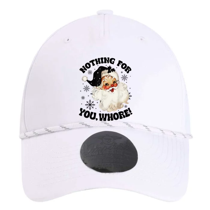 Nothing For You Whore Funny Santa Claus Christmas Performance The Dyno Cap