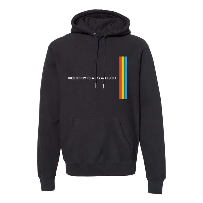 Nobody Gives A Fuck Premium Hoodie