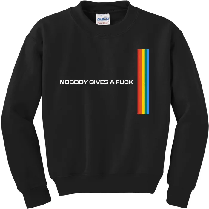 Nobody Gives A Fuck Kids Sweatshirt