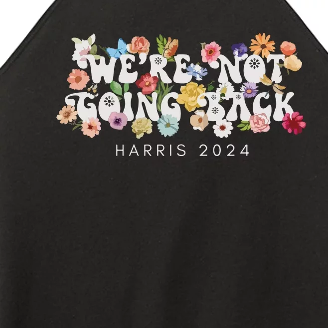 Not Going Back Kamala Harris Women’s Perfect Tri Rocker Tank