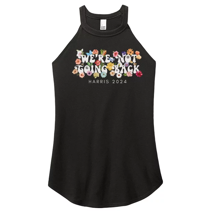 Not Going Back Kamala Harris Women’s Perfect Tri Rocker Tank