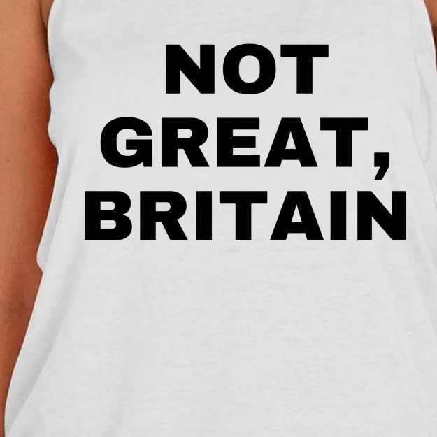 Not Great Britain Women's Knotted Racerback Tank